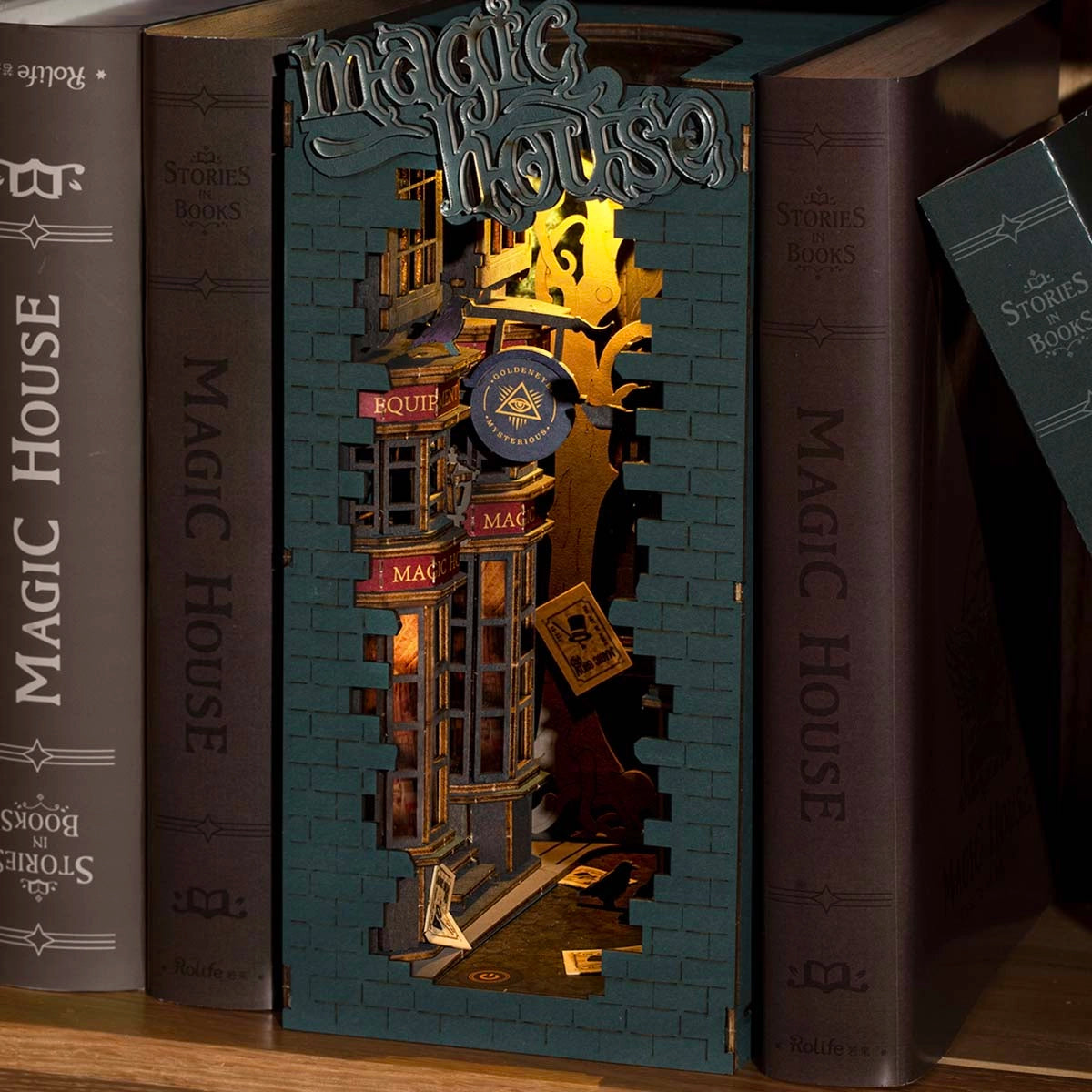 Rolife Book Nook- Magic House
