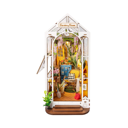 Rolife Book Nook- Holiday Garden House
