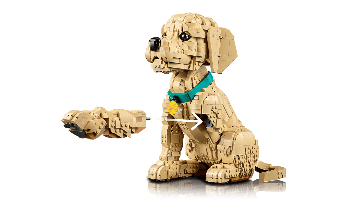 LEGO® Icons Golden Retriever Puppy