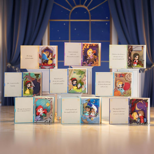 Disney Princess Fairy Tales Series Blind Box Scene Set