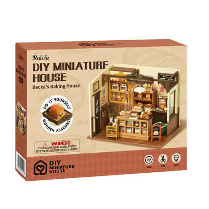 Rolife DIY Miniature House - Becka's Baking House
