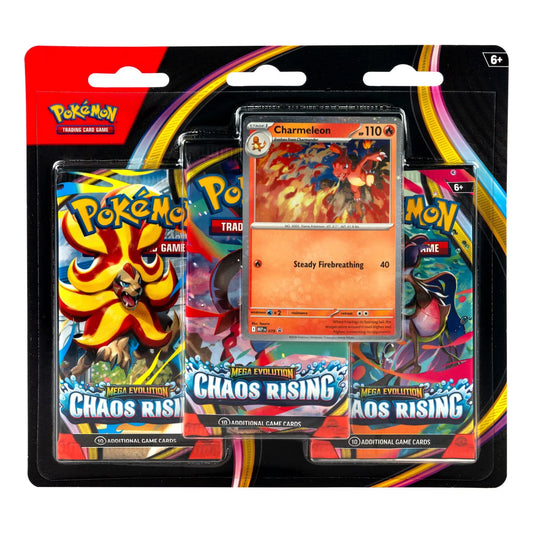 Pokémon Chaos Rising 3-Pack Blister Charmeleon
