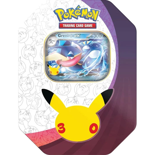 Pokémon 30th Celebration EX Tin Greninja