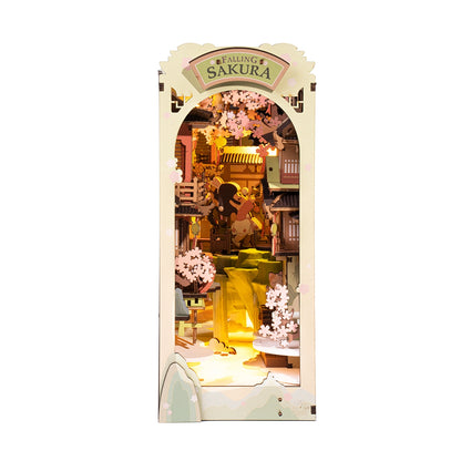 Rolife Book Nook- Falling Sakura