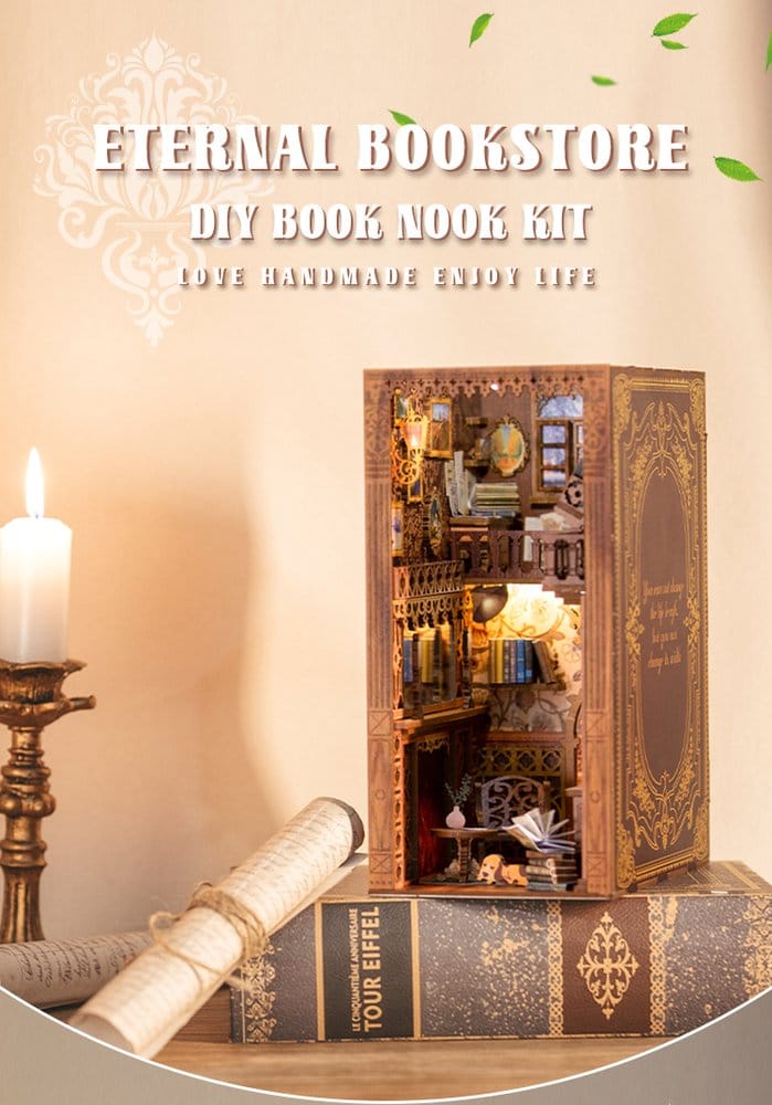CuteBee Book Nooks- Eternal Bookstore