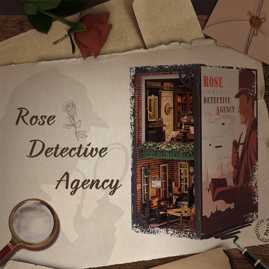 CuteBee Book Nooks- Rose Detective Agency