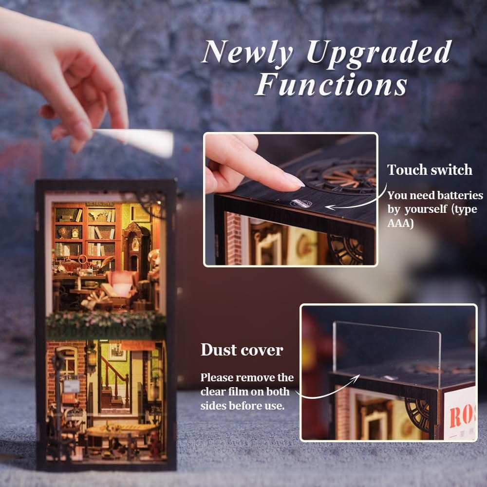 CuteBee Book Nooks- Rose Detective Agency