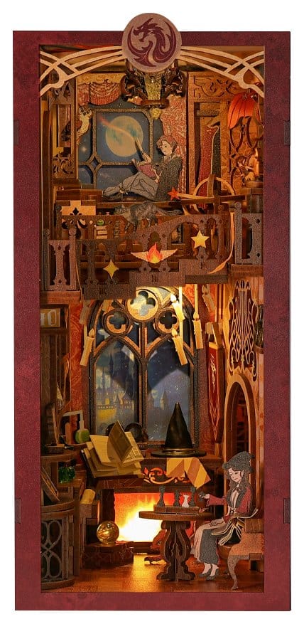CuteBee Book Nooks- Flame Common Room