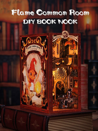 CuteBee Book Nooks- Flame Common Room