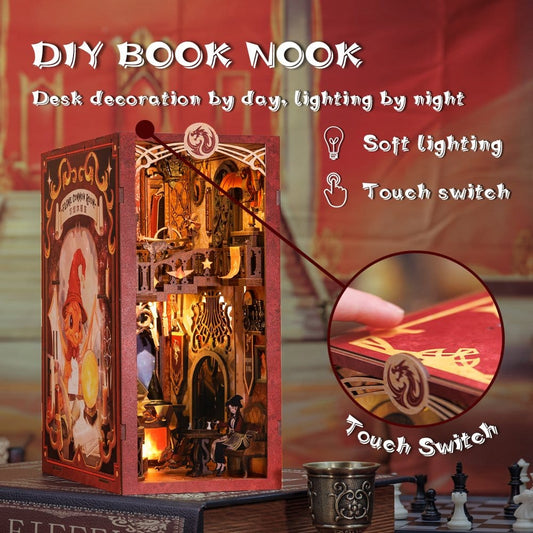 CuteBee Book Nooks- Flame Common Room