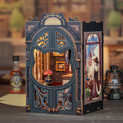 CuteBee Book Nooks- Count Cat´s Study