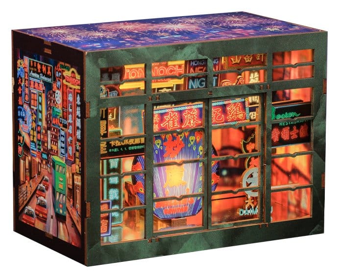 CuteBee Book Nooks- Hong Kong Neon Light
