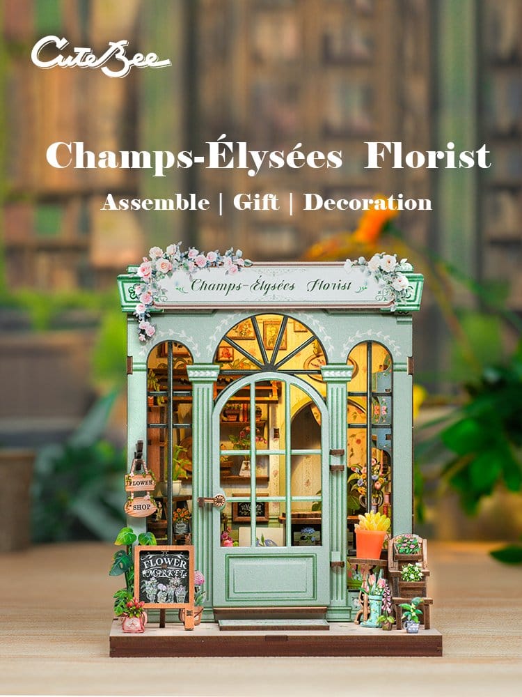 CuteBee Miniature Houses- Champs-Élysées Florist