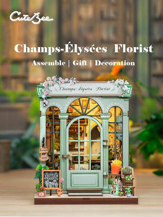 CuteBee Miniature Houses- Champs-Élysées Florist