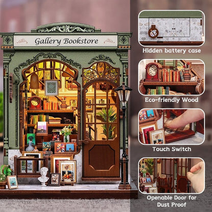 CuteBee Miniature Houses- Gallery Bookstore