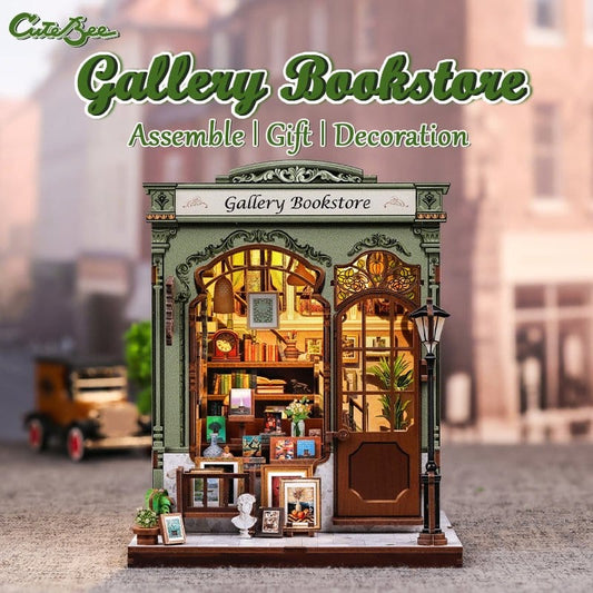 CuteBee Miniature Houses- Gallery Bookstore