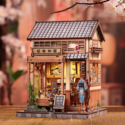 CuteBee Miniature Houses- Sakura O Kimono Shop